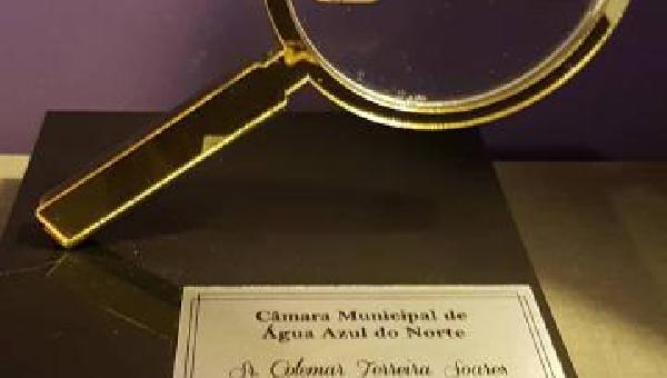 Câmara Municipal De Água Azul Do Norte/pa, Recebe Prêmio Gestor 100% Transparente 2018